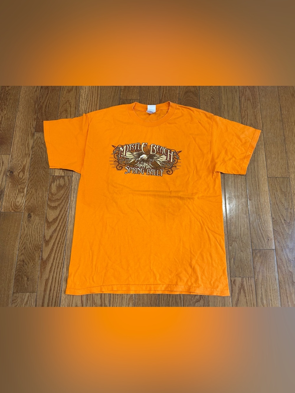 Vintage 2008 Myrtle Beach Spring Rally Tennessee River Apparel Cotton T-Shirt - Picture 2 of 9